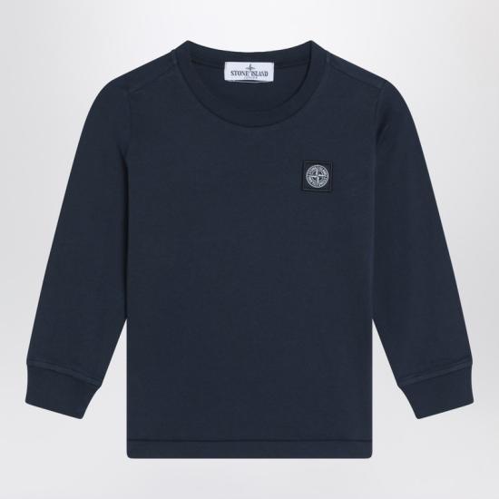 25FW [키즈] 스톤 아일랜드 셔츠 2100003S0047 Blue