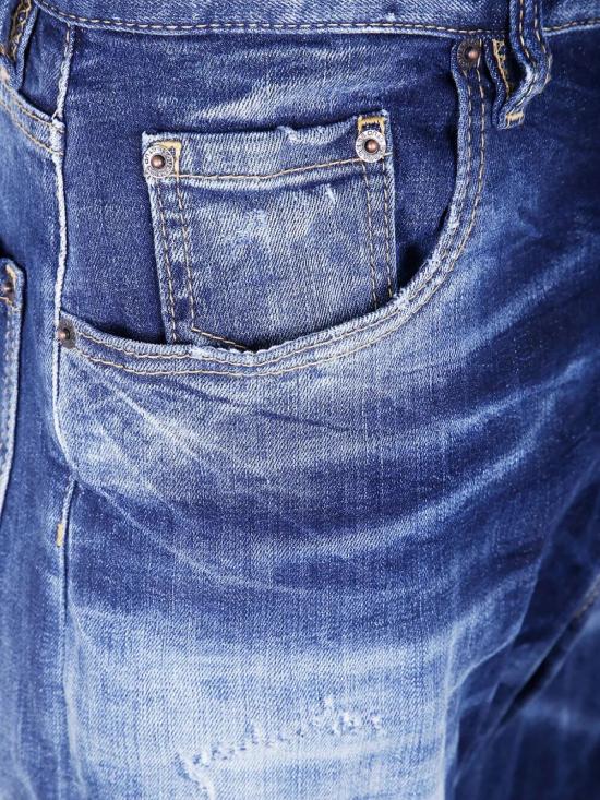 25FW 디스퀘어드2 데님 팬츠 S71LB1704 S30664 470 NAVY BLUE - DSQUARED2