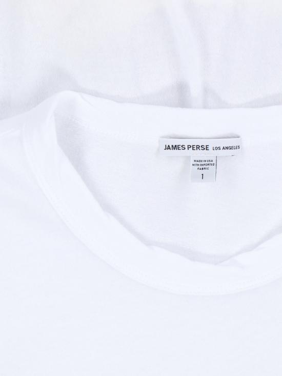 25FW 제임스펄스 반팔 티셔츠 WUC3842 WHITE White - JAMES PERSE