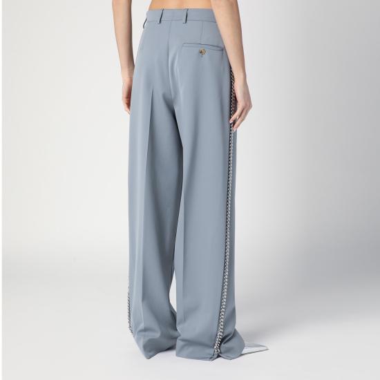 25SS 스텔라 맥카트니 스트레이트 팬츠 6402403CU704 Grey - STELLA MCCARTNEY