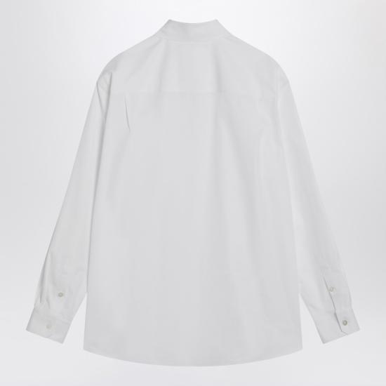 25FW 구찌 포켓 자수 셔츠  833294Z7AUX White - GUCCI