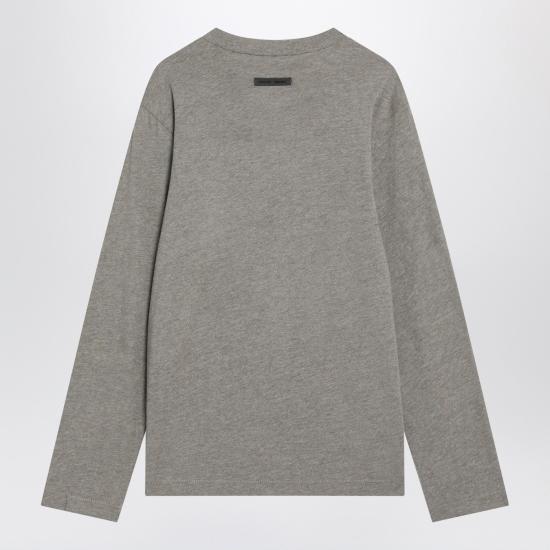 25FW 피어오브갓 클래식 핏 롱 슬리브 티셔츠 125SP255883FW Grey - FEAR OF GOD