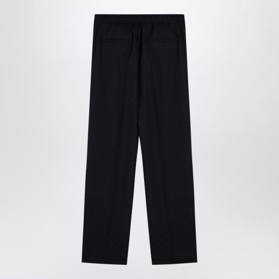  구찌 스트레이트 팬츠 791166ZAORH Blue - GUCCI