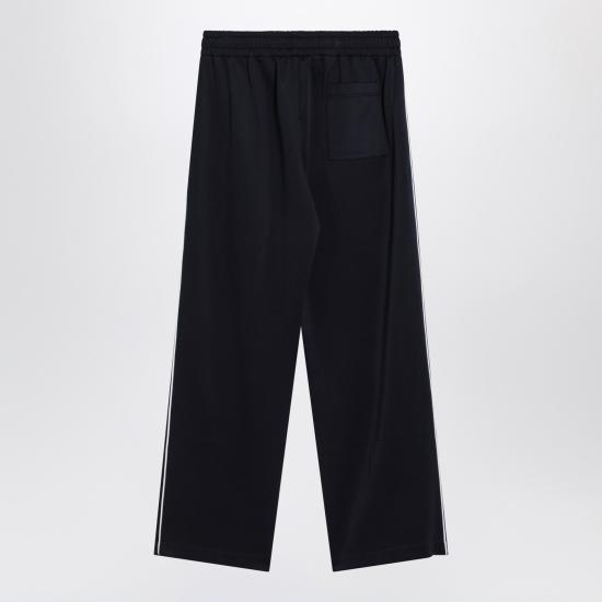 25FW 구찌 패턴 자카드 울 블렌드 팬츠 836422XJHEK Blue - GUCCI