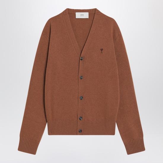  아미 긴팔 티셔츠 HKC363005 Brown