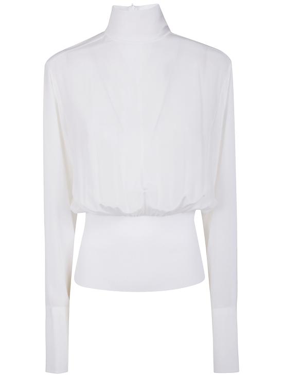 25FW 막스마라 스포츠막스 셔츠 2522116072600 008 WHITE - MAX MARA SPORTMAX FASHION