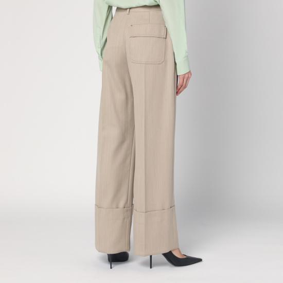 25SS 빅토리아 베컴 스트레이트 팬츠 1125WTR006059AWO Beige - VICTORIA BECKHAM