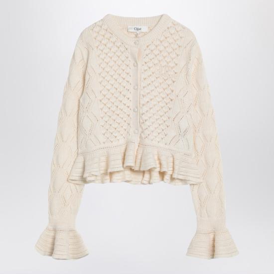  끌로에 긴팔 티셔츠 CH25AMC01590 White