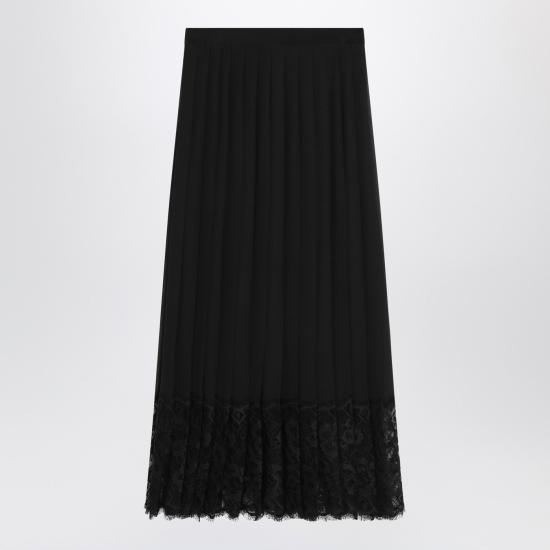 25FW 돌체앤가바나 롱 스커트 F4C6ATFUSNW Black