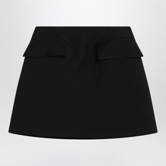25SS 알렉산더 맥퀸 숏 스커트 824715QJADK Black