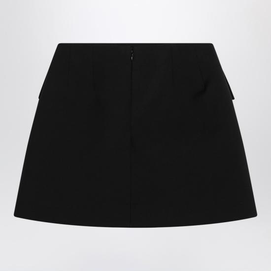 25SS 알렉산더 맥퀸 숏 스커트 824715QJADK Black - ALEXANDER MCQUEEN