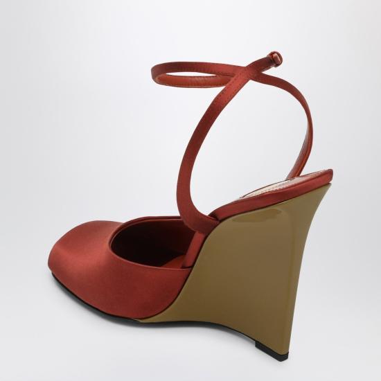 25SS 생로랑 힐/펌프스 8180079QNAO Brown - SAINT LAURENT