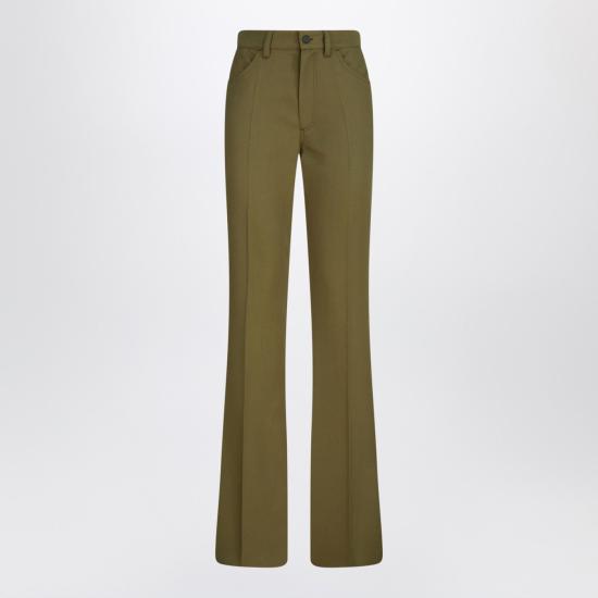 25FW 디 아티코 스트레이트 팬츠 251WCP00273WWW065A Green