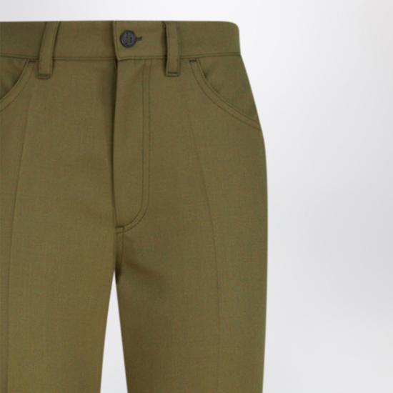 25FW 디 아티코 스트레이트 팬츠 251WCP00273WWW065A Green - THE ATTICO