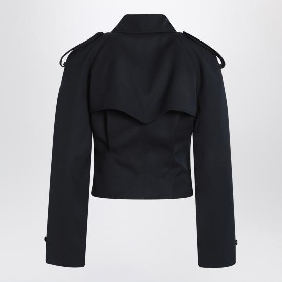 25FW 알렉산더 맥퀸 트렌치 코트 838920QJACH Blue - ALEXANDER MCQUEEN