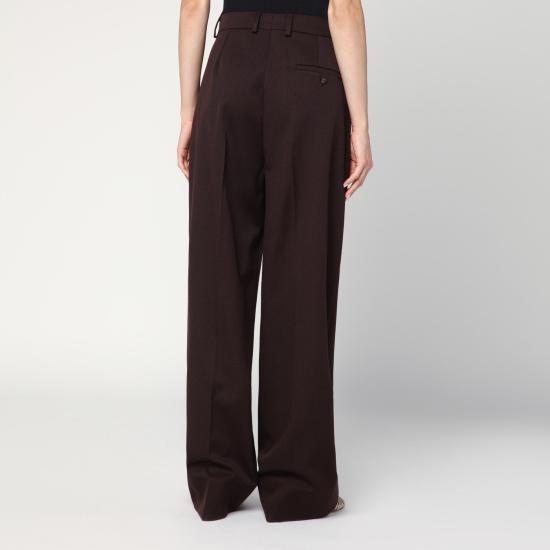 25FW 스텔라 맥카트니 스트레이트 팬츠 6402243GU700 Brown - STELLA MCCARTNEY