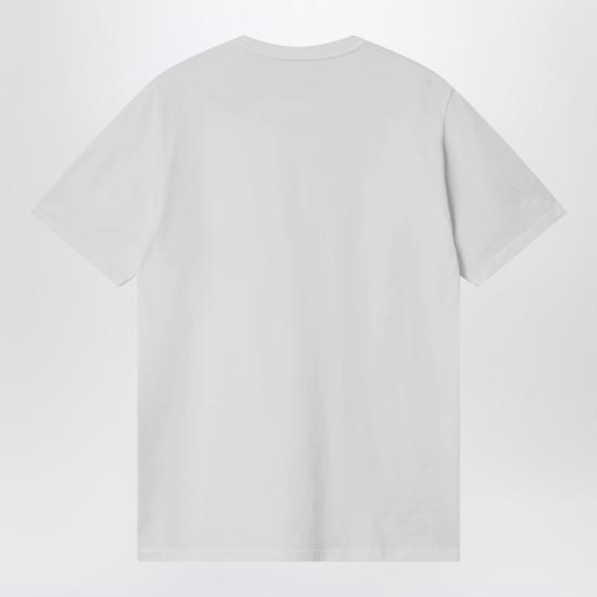 25FW 칼하트 WIP 반팔 티셔츠 I030434CO White - CARHARTT WIP