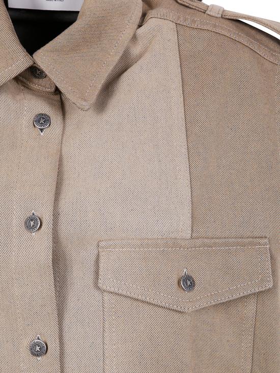 25FW 골든구스 베스트 GWP02464 P002072 15184 15184 PALE KHAKI - GOLDEN GOOSE