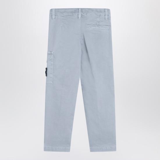 25FW [키즈] 스톤 아일랜드 스트레이트 팬츠 3100004 CS0198 Grey - STONE ISLAND