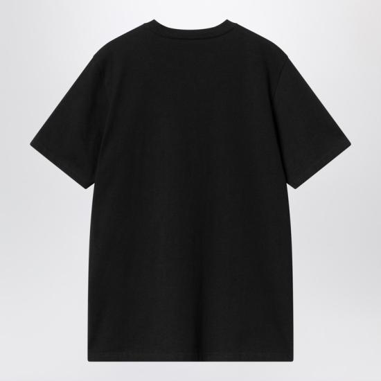 25FW 칼하트 WIP 반팔 티셔츠 I030434CO Black - CARHARTT WIP