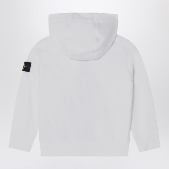 25SS [키즈] 스톤 아일랜드 셔츠 6100010 CS0040 White - STONE ISLAND