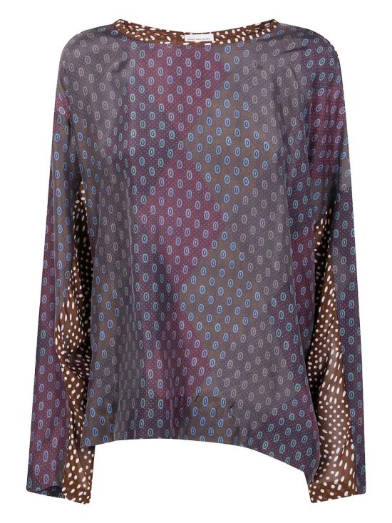 25FW 드리스 반 노튼 셔츠 252 010722 2127 358 BURGUNDY - DRIES VAN NOTEN