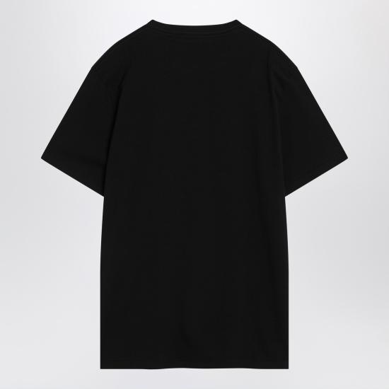 25FW 알렉산더 맥퀸 반팔 티셔츠 828420QTADD Black - ALEXANDER MCQUEEN