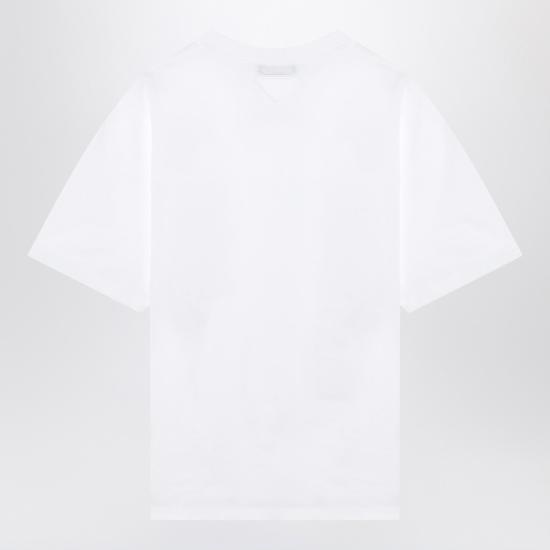 25SS 프라다 반팔 티셔츠 3556BOOO11CD White - PRADA