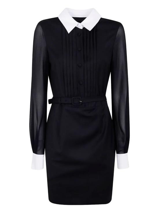 25FW 블루걸 미디 원피스 RF5244T207A 22222 BLACK - BLUGIRL