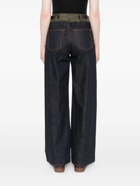 25FW 사카이 데님 팬츠 25 07965 489 INDIGO DARK KHAKI - SACAI