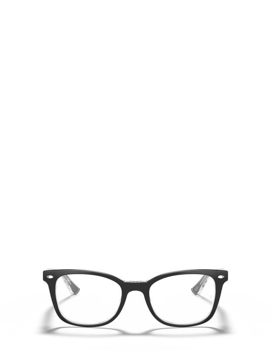 25FW 레이밴 안경 RX5285 2034 BLACK ON TRANSPARENT