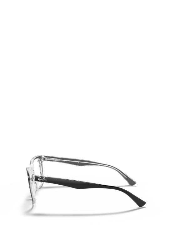 25FW 레이밴 안경 RX5285 2034 BLACK ON TRANSPARENT - RAY BAN