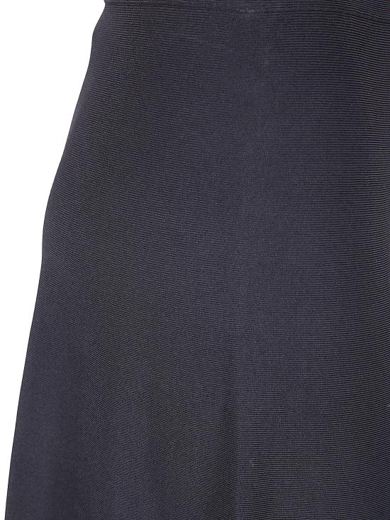 25FW 엠포리오 아르마니 미디 스커트 EW001233 AF19178 UC001 BLACK - EMPORIO ARMANI