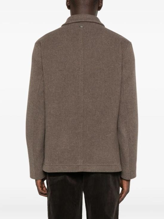 25FW 에르노 소프트 울 필드 자켓 FI000138U 33475R 2700 MINK - HERNO