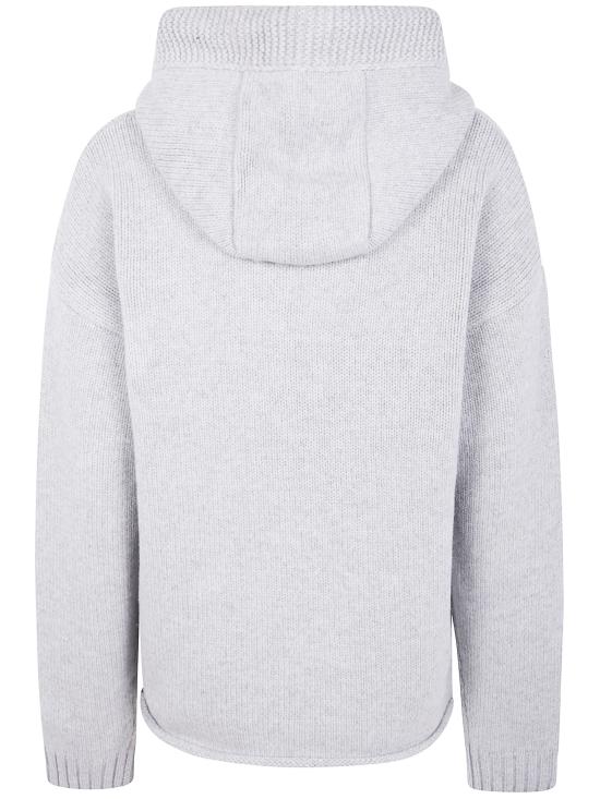 25FW JW앤더슨 후드 티셔츠 KW1499 YN0412 905 LIGHT GREY MELANGE - JW ANDERSON