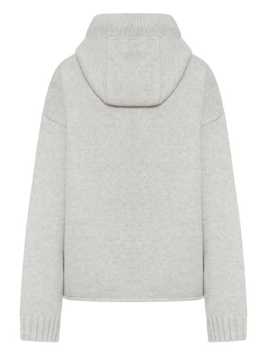 25FW JW앤더슨 후드 티셔츠 KW1499 YN0412 905 LIGHT GREY MELANGE - JW ANDERSON