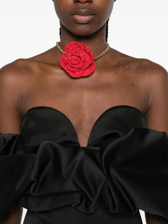 25FW 엘리자베타프랜치 미디 원피스 AB71456E2 110 NERO - ELISABETTA FRANCHI