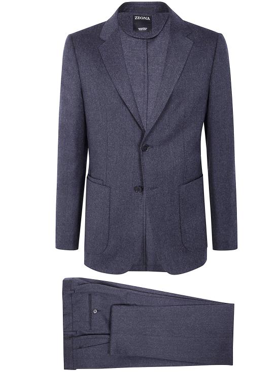25FW 에르메네질도제냐 수트 세트 222741A2 2XPYGX 022 CHARCOAL