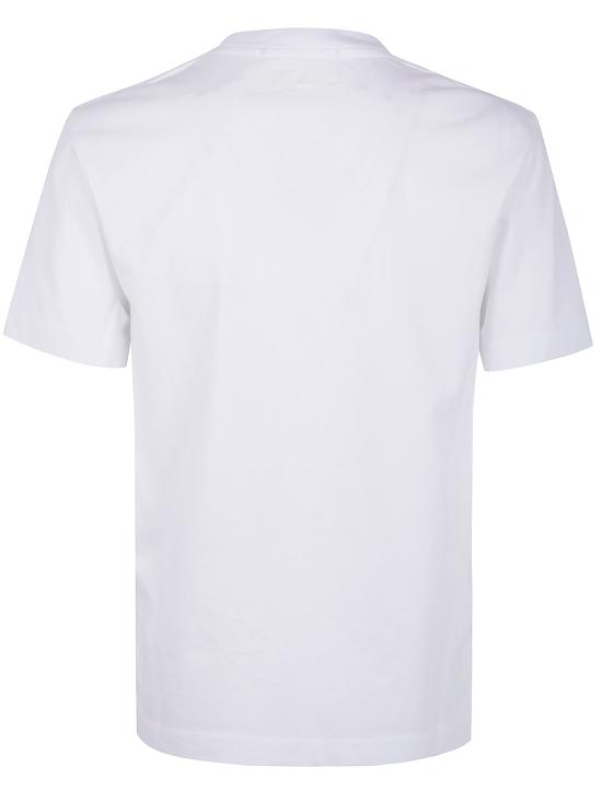 25FW 자크뮈스 반팔 티셔츠 25HTSW00549 AJ00068 100 WHITE - JACQUEMUS
