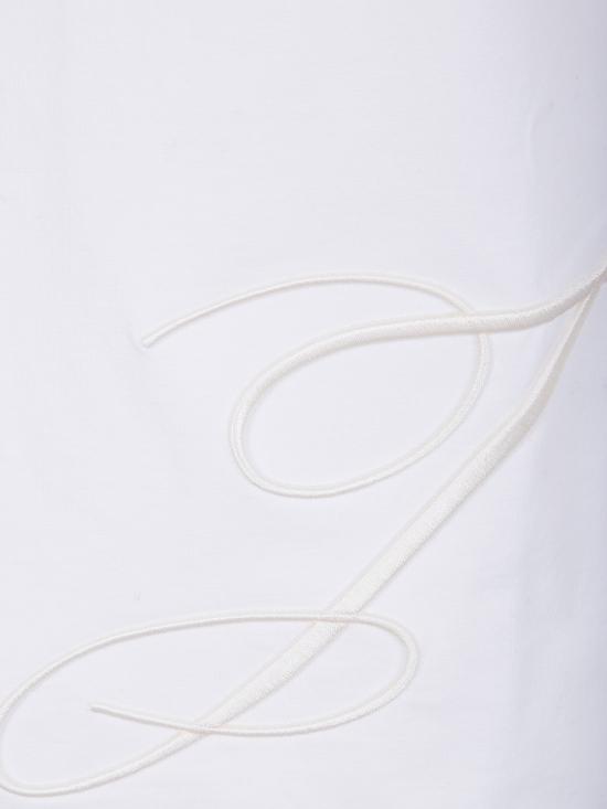 25FW 자크뮈스 반팔 티셔츠 25HTSW00549 AJ00068 100 WHITE - JACQUEMUS