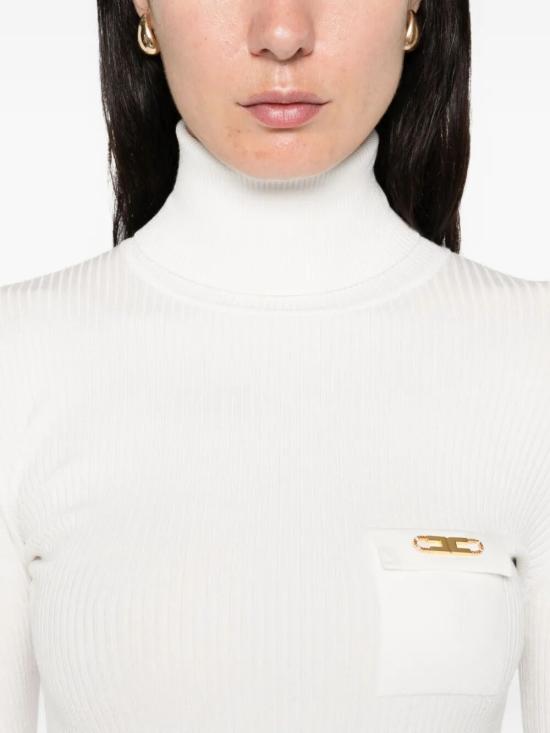 25FW 엘리자베타프랜치 터틀넥 MK11B56E2 360 AVORIO - ELISABETTA FRANCHI