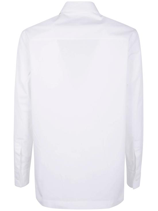 25FW 질샌더 긴팔 셔츠 J22DL0321 J45002 100 OPTIC WHITE - JIL SANDER