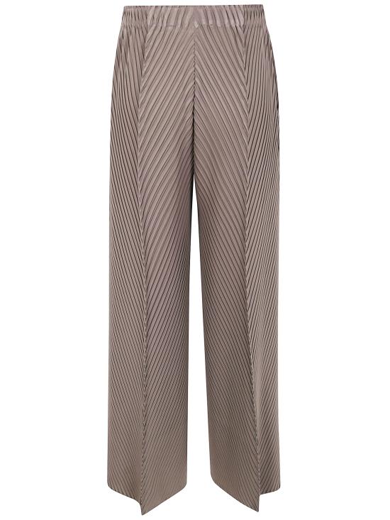 25FW 이세이 미야케 스트레이트 팬츠 IM58FF155 65 KHAKI - ISSEY MIYAKE