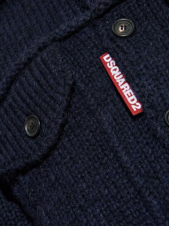 25FW 디스퀘어드2 데님 자켓 S74HA1538 D13143 477 NAVY BLUE - DSQUARED2