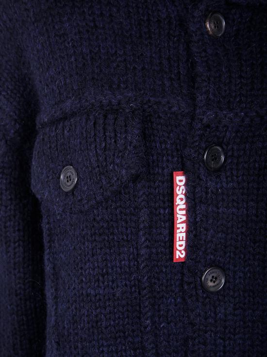 25FW 디스퀘어드2 데님 자켓 S74HA1538 D13143 477 NAVY BLUE - DSQUARED2