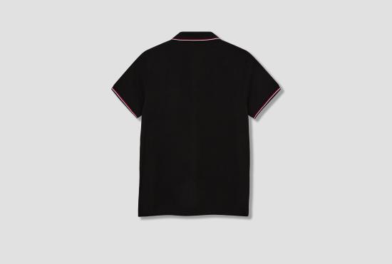 25FW 몽클레어 트리밍 코튼 피케 폴로 셔츠  K20918A7030084556 - MONCLER