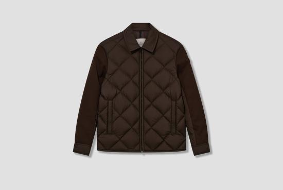 25FW 몽클레어 에기이유 다이아몬드 퀼티드 다운 셔츠 자켓 K20911G00012597YD