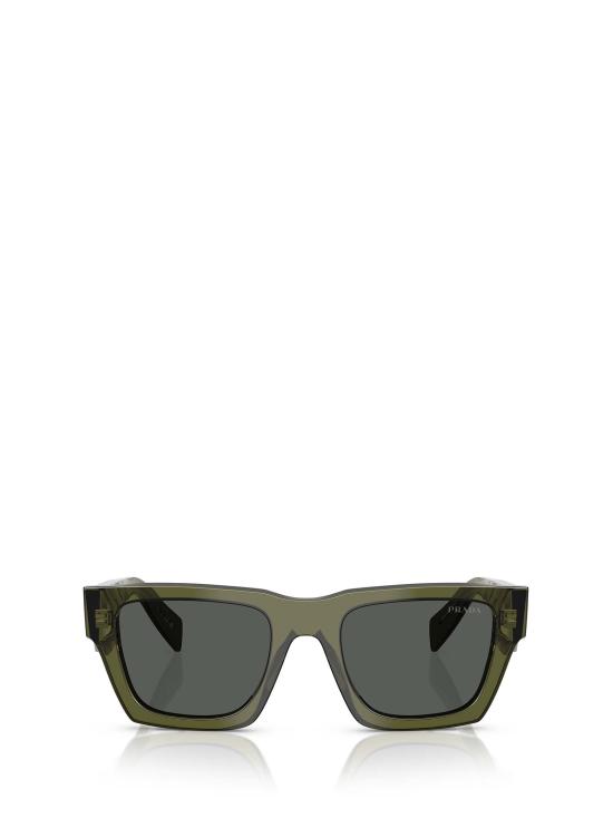 26FW 프라다 선글라스 PR A06S 25A40L TRANSPARENT MILITARY
