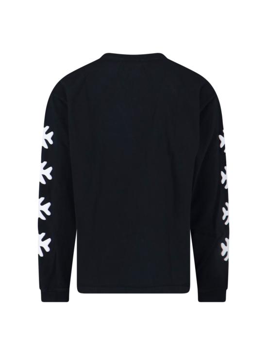 25FW 루드 긴팔 티셔츠 RHPF25TT14012 0027 Black - RHUDE