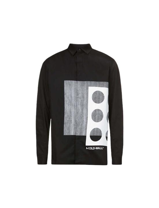  어콜드월 긴팔 셔츠 ACWMSH043 BLACK